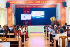 Hơn 100 đại biểu được tập huấn sử dụng phần mềm iDesk, ứng dụng AI và kỹ năng an toàn thông tin