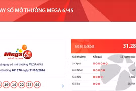 Vietlott có người trúng 31,2 tỷ đồng, Jackpot hơn 177 tỷ đồng chờ chủ nhân