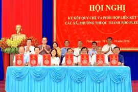 7 phường, xã liên kết phát triển không gian đô thị Pleiku