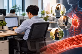 Ngồi 8-10 tiếng mỗi ngày đang trở thành thói quen mới của dân văn phòng?