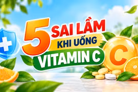 5 sai lầm khi uống vitamin C phòng cảm cúm lúc giao mùa