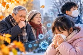 Người già, trẻ nhỏ cần lưu ý gì khi thời tiết đổi nhanh?