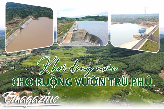 Khơi dòng nước cho ruộng vườn trù phú