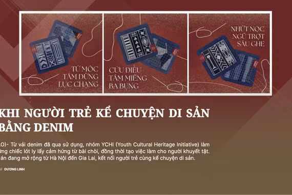 Khi người trẻ kể chuyện di sản bằng denim