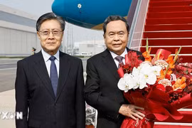 Chủ tịch Quốc hội Trần Thanh Mẫn bắt đầu thăm chính thức Trung Quốc