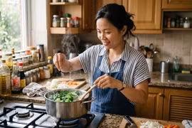 3 lợi ích ít người biết khi cho muối vào nước luộc rau