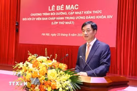 Bế mạc Chương trình bồi dưỡng, cập nhật kiến thức đối với Ủy viên Trung ương Đảng