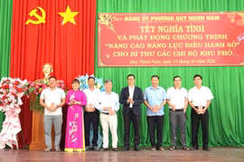 Cán bộ cơ sở nêu cao bản lĩnh, trách nhiệm, hành động vì lợi ích chung