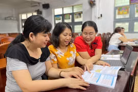 Sẵn sàng cho năm học đầu tiên dùng bộ sách giáo khoa thống nhất