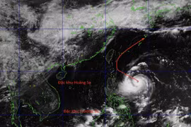 Chưa đến một ngày, bão Mekhala tăng 4 cấp