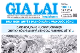 Báo Gia Lai số thứ ba ngày 28-7-2026