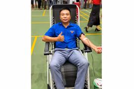 Bí thư chi đoàn 20 lần hiến máu 