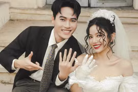 Sự thật về bộ ảnh cưới của 'O Hồng' Lê Hạ Anh và bạn diễn