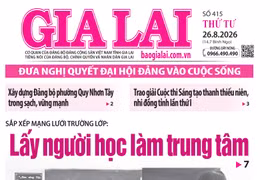 Báo Gia Lai số thứ tư ngày 26-8-2026