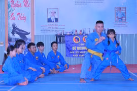 Lan tỏa phong trào Vovinam nơi vùng khó
