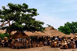 Chợ ở Quy Nhơn xưa