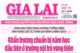 Báo Gia Lai số thứ tư ngày 22-7-2026