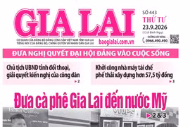 Báo Gia Lai số thứ tư ngày 23-9-2026