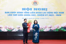 Ông Nguyễn Anh Tuấn được bầu làm Chủ tịch Tổng Liên đoàn Lao động Việt Nam