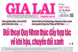 Báo Gia Lai số thứ hai ngày 12-10-2026