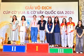 Gia Lai giành 13 huy chương tại Giải vô địch cúp cờ vua quốc gia năm 2026.