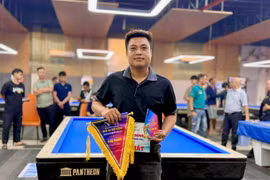 Vượt qua hàng loạt cao thủ, Hiếu Lê vô địch Giải billiards carom 3 băng mở rộng tranh cúp CLB NZ năm 2026.