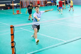 Dàn sao cầu lông Việt Nam đổ bộ Gia Lai chuẩn bị cho Giải vô địch cầu lông các cây vợt xuất sắc.