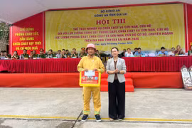 Hội thi Thể thao nghiệp vụ chữa cháy và CNCH 2026: Công ty TNHH Tổng hợp Tân Đại Hưng giành giải nhất 