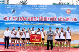 U18 nữ Gia Lai giành huy chương vàng Giải vô địch bóng ném trẻ bãi biển quốc gia 2026
