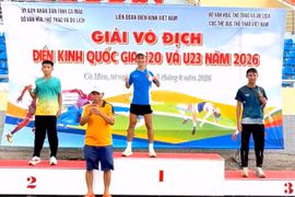Gia Lai giành 4 huy chương tại Giải vô địch điền kinh quốc gia U20 và U23 năm 2026. 