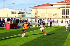 Sôi động trước ngày khai cuộc Giải bóng đá thiếu niên và nhi đồng tỉnh Gia Lai 2026. 
