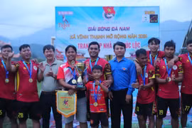 FC Bana Kriem vô địch Giải bóng đá nam xã Vĩnh Thạnh mở rộng năm 2026
