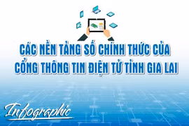 Các nền tảng số chính thức của Cổng Thông tin điện tử tỉnh Gia Lai