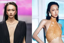 Cô gái cao 1,82 m đắt show tại Tuần lễ thời trang quốc tế Việt Nam