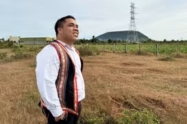Anh Ksor Blik. Ảnh: L.H