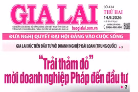 Báo Gia Lai số thứ hai ngày 14-9-2026