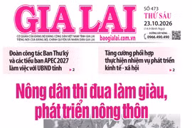 Báo Gia Lai số thứ sáu ngày 23-10-2026