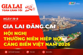 Toàn cảnh Gia Lai 24h: Gia Lai đăng cai Hội nghị thường niên Hiệp hội Cảng biển Việt Nam 2026