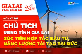 Toàn cảnh Gia Lai 24h: Chủ tịch UBND tỉnh Gia Lai xúc tiến hợp tác đầu tư, năng lượng tái tạo tại Đức