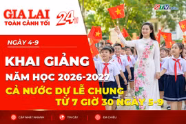 Khai giảng năm học 2026-2027: Cả nước dự lễ chung từ 7 giờ 30 ngày 5-9