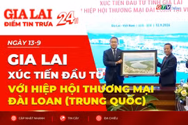 Điểm tin trưa: Gia Lai xúc tiến đầu tư với Hiệp hội Thương mại Đài Loan (Trung Quốc)