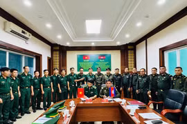 Hai đơn vị thống nhất tiếp tục duy trì trao đổi thông tin, phối hợp chặt chẽ trong quản lý, bảo vệ đường biên