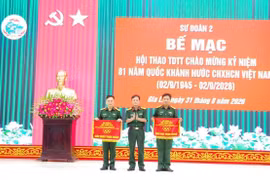 Sư đoàn 2 bế mạc Hội thao Thể dục Thể thao Quốc khánh 2-9