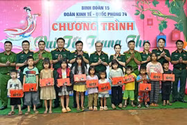 Binh đoàn 15 dành hơn 3,8 tỷ đồng chăm lo Tết Trung thu 2026 cho thiếu nhi