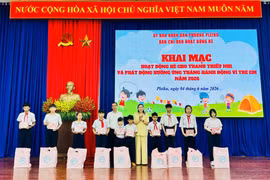 Phường Pleiku khai mạc hoạt động hè và hưởng ứng Tháng hành động vì trẻ em năm 2026