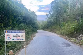 Tạm dừng lưu thông đường đèo Bà Nam qua xã Bình Dương và Phù Mỹ Đông để thi công dự án.