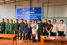 Khởi công xây nhà cho con đẻ người hoạt động kháng chiến bị nhiễm chất độc hóa học tại xã Ia Nan