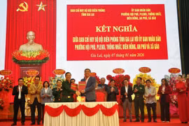BĐBP tỉnh Gia Lai kết nghĩa với 6 phường, xã khu vực biên giới đất liền.