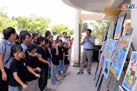 Sôi nổi workshop mỹ thuật dành cho người yêu hội họa