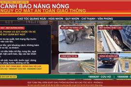 Cảnh báo nguy cơ nổ lốp xe trên cao tốc qua Gia Lai do nắng nóng.